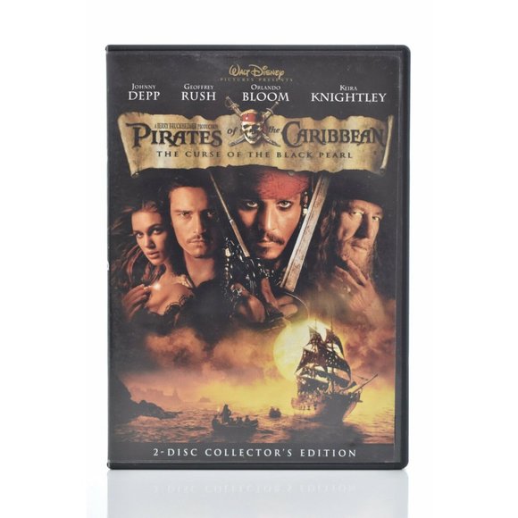 Disney Pirates Of The Caribbean 1, 2 & 3 Movie DVD - Picture 4 of 4